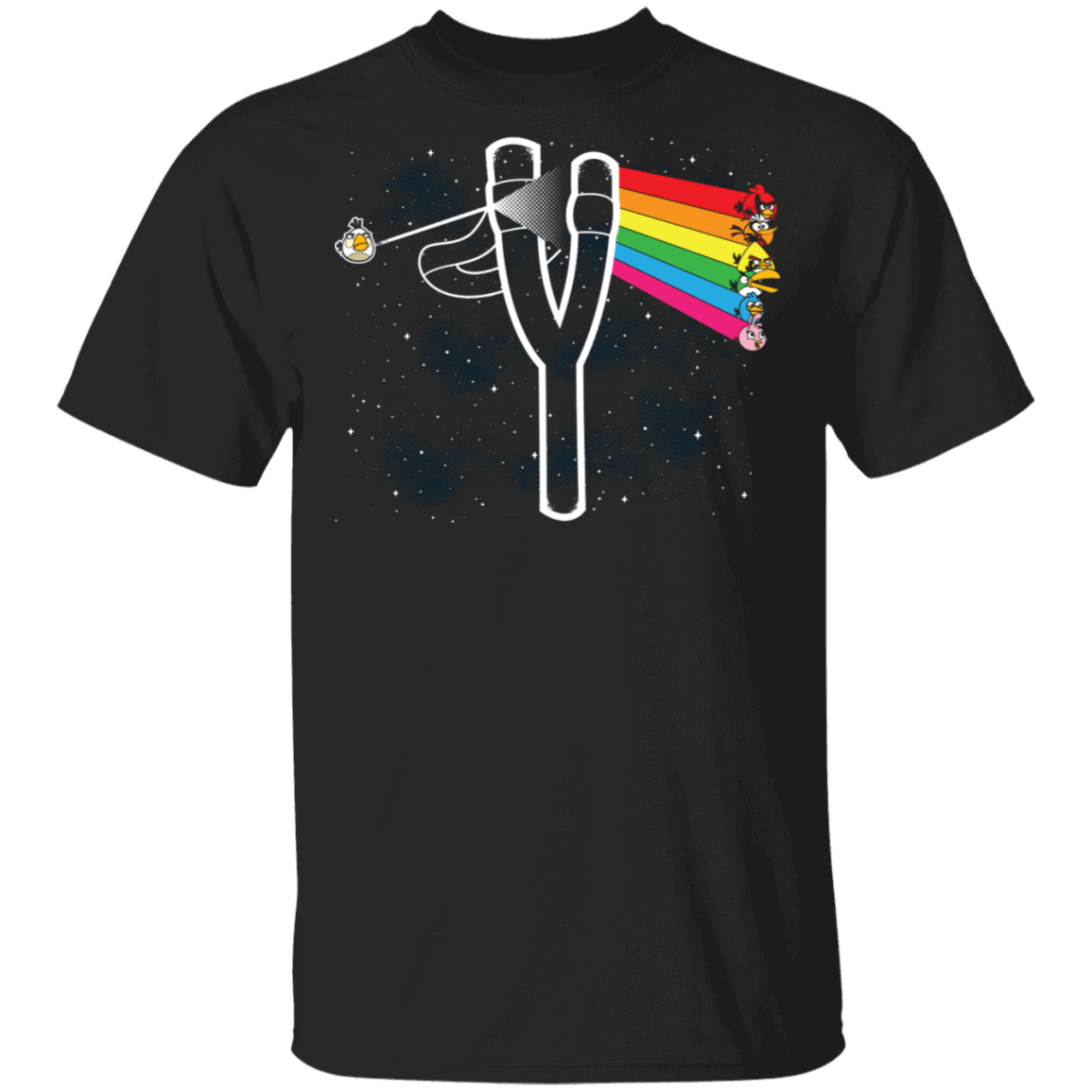 T-Shirts Black / S Dark Side Of The Birds T-Shirt