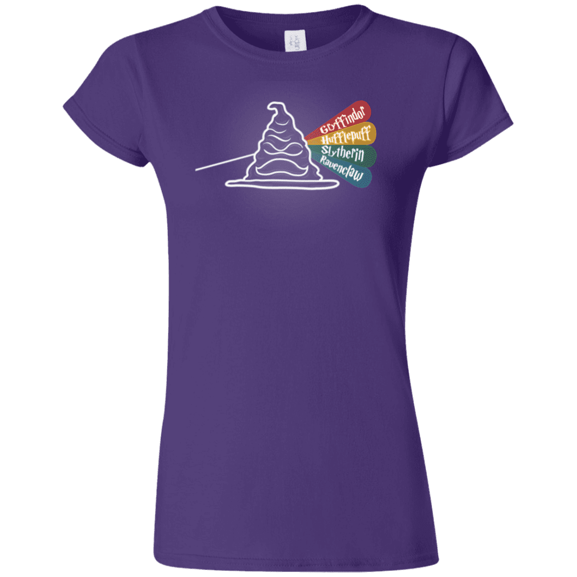T-Shirts Purple / S Dark Side of the Hat Junior Slimmer-Fit T-Shirt