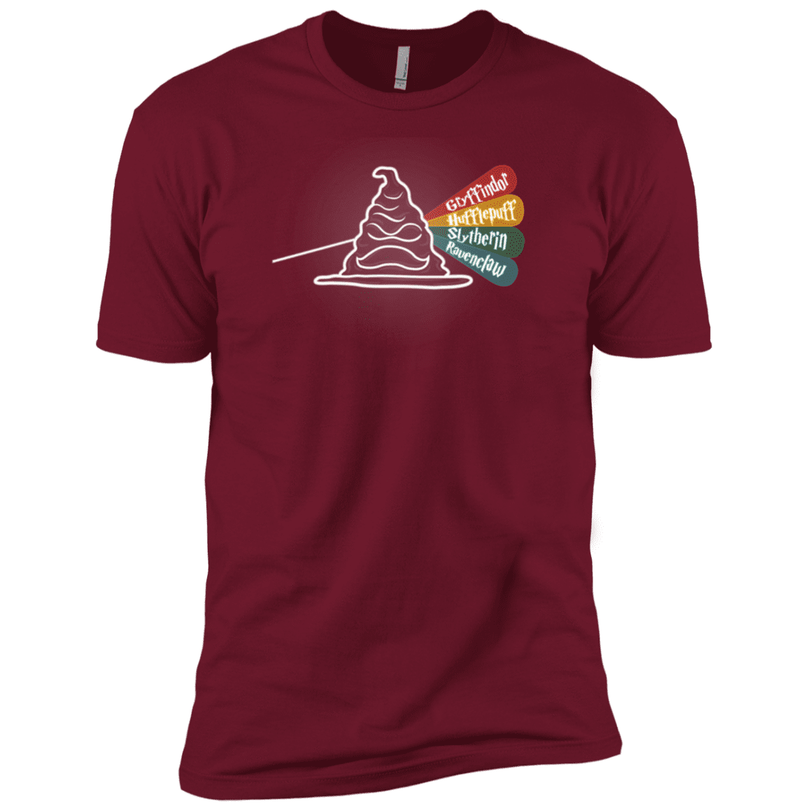 T-Shirts Cardinal / X-Small Dark Side of the Hat Men's Premium T-Shirt