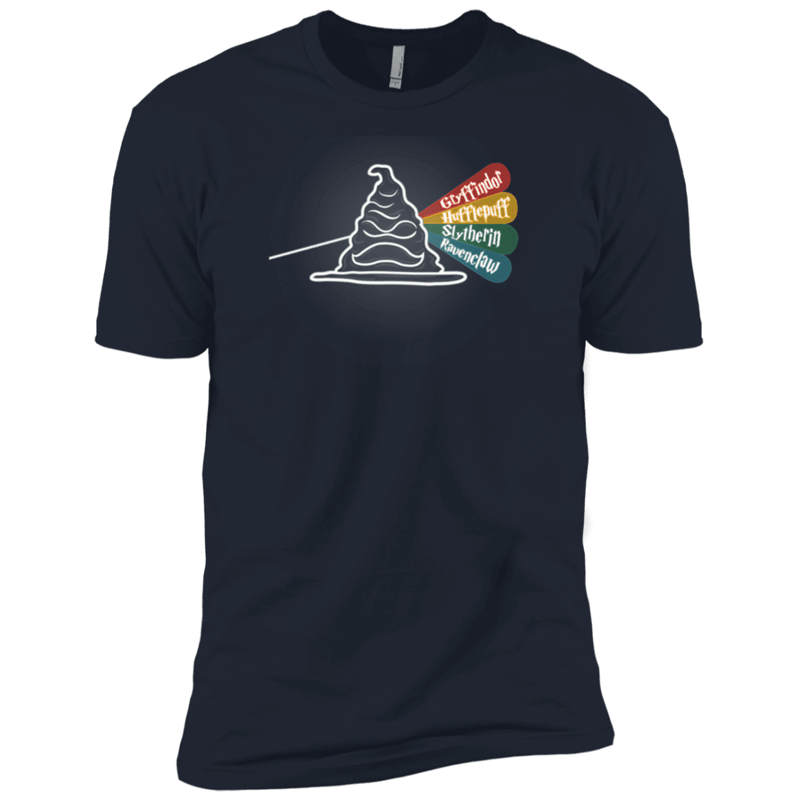 T-Shirts Midnight Navy / X-Small Dark Side of the Hat Men's Premium T-Shirt