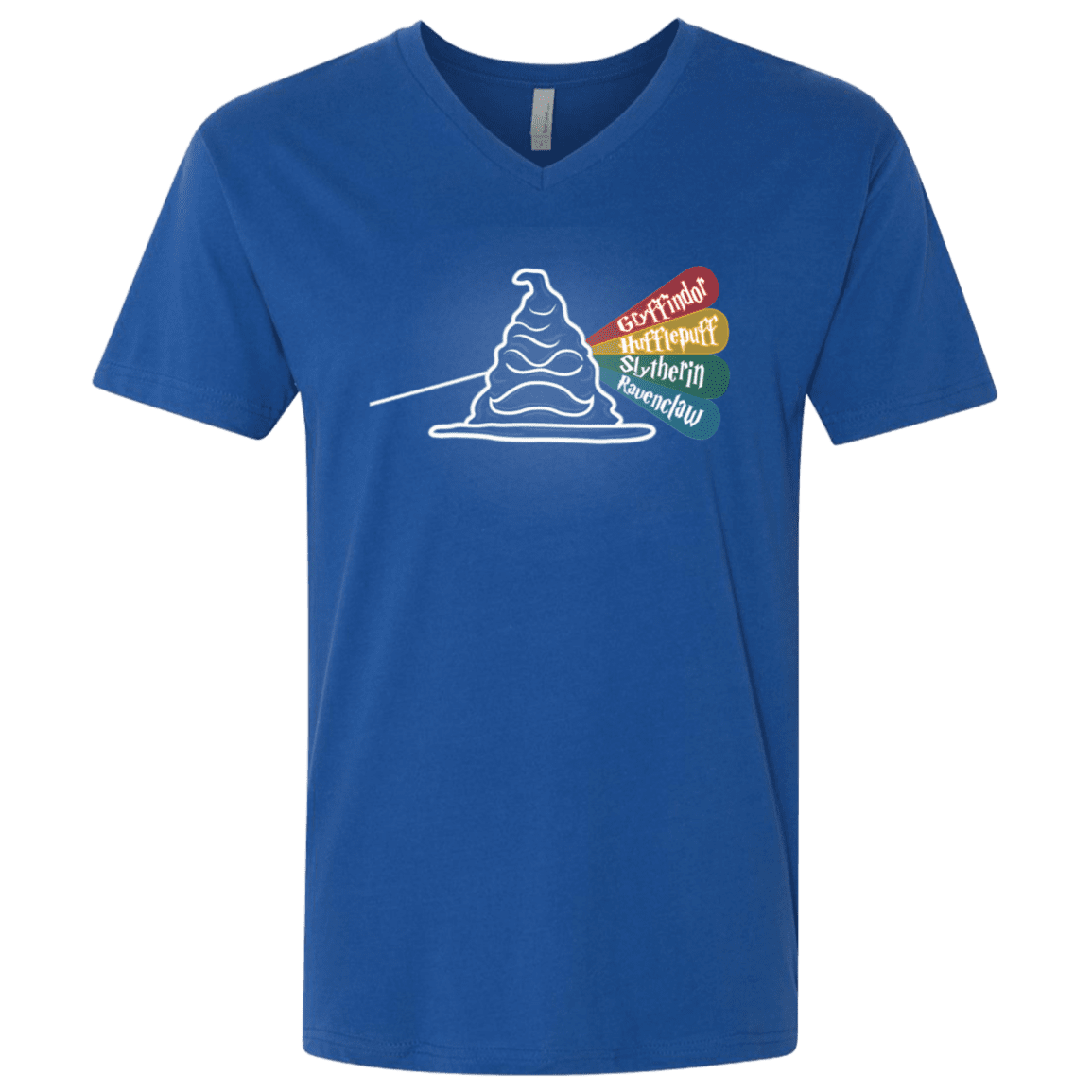 T-Shirts Royal / X-Small Dark Side of the Hat Men's Premium V-Neck