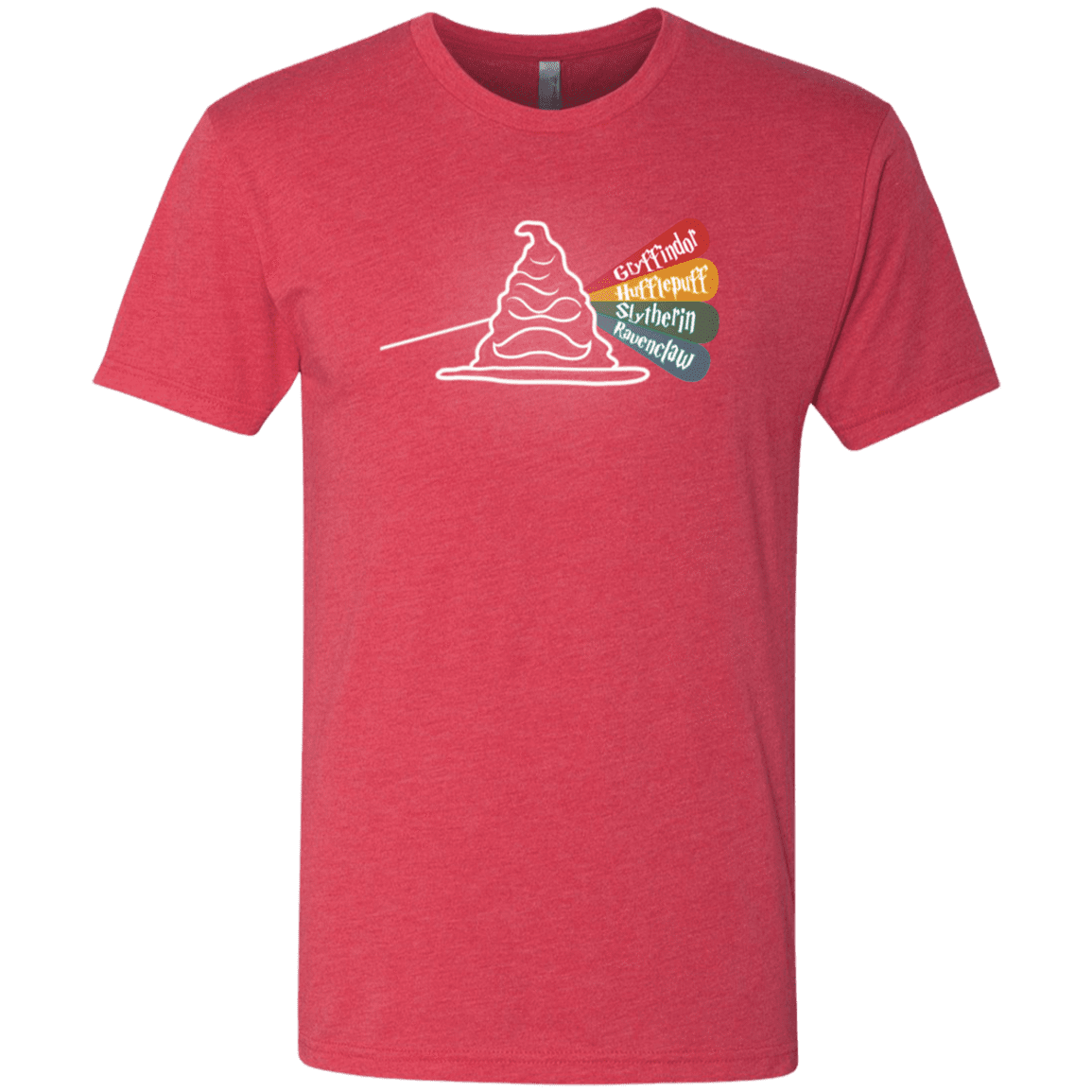 T-Shirts Vintage Red / S Dark Side of the Hat Men's Triblend T-Shirt