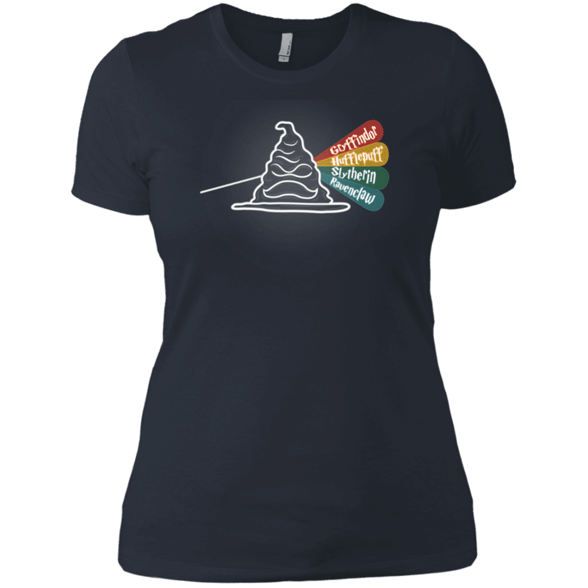 T-Shirts Indigo / X-Small Dark Side of the Hat Women's Premium T-Shirt
