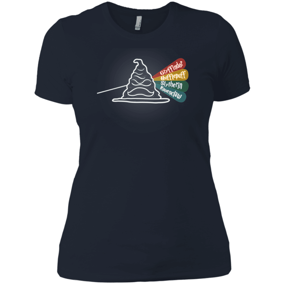 T-Shirts Midnight Navy / X-Small Dark Side of the Hat Women's Premium T-Shirt