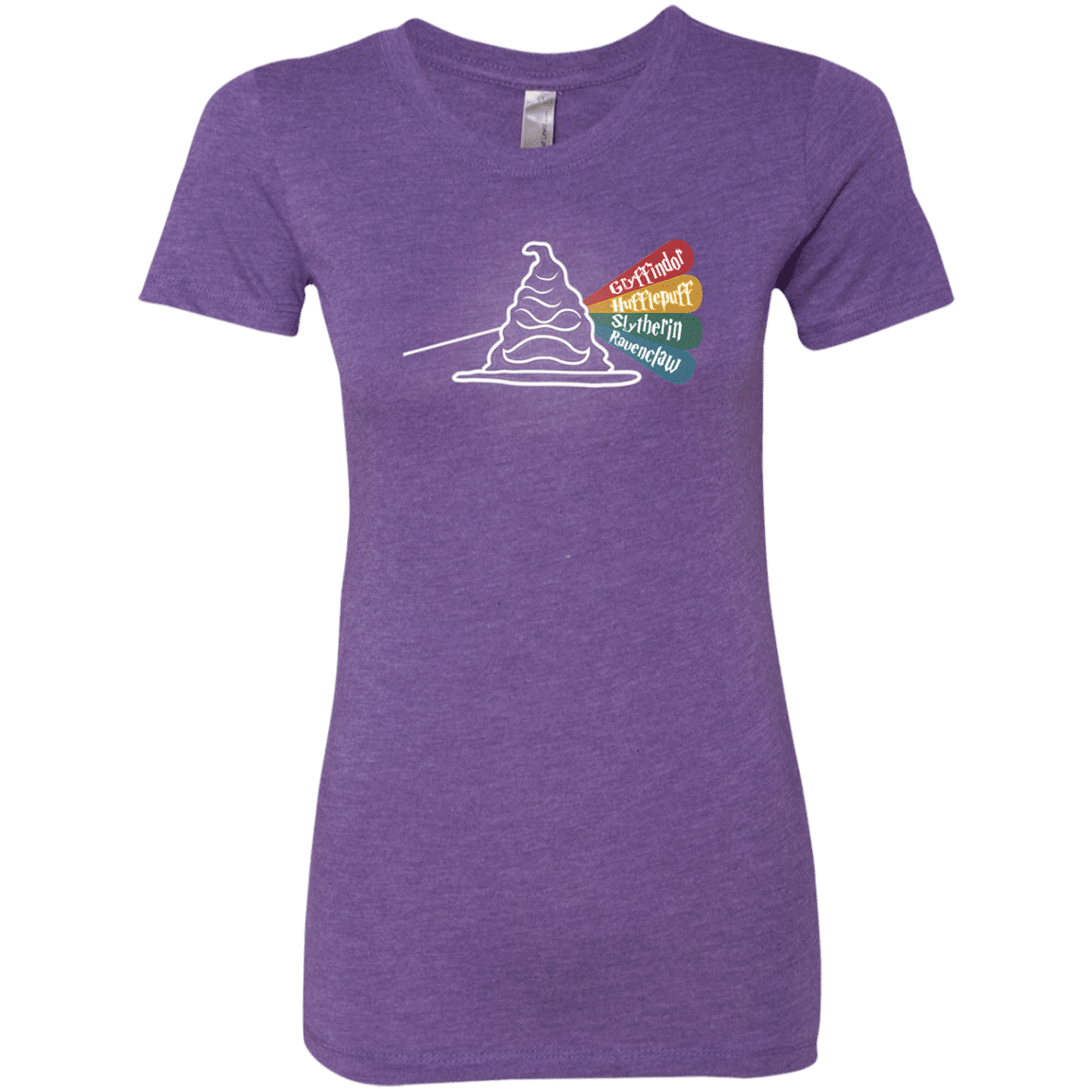 T-Shirts Purple Rush / S Dark Side of the Hat Women's Triblend T-Shirt