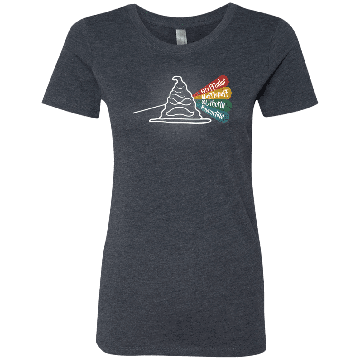 T-Shirts Vintage Navy / S Dark Side of the Hat Women's Triblend T-Shirt