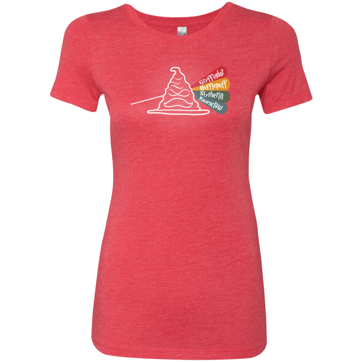 T-Shirts Vintage Red / S Dark Side of the Hat Women's Triblend T-Shirt