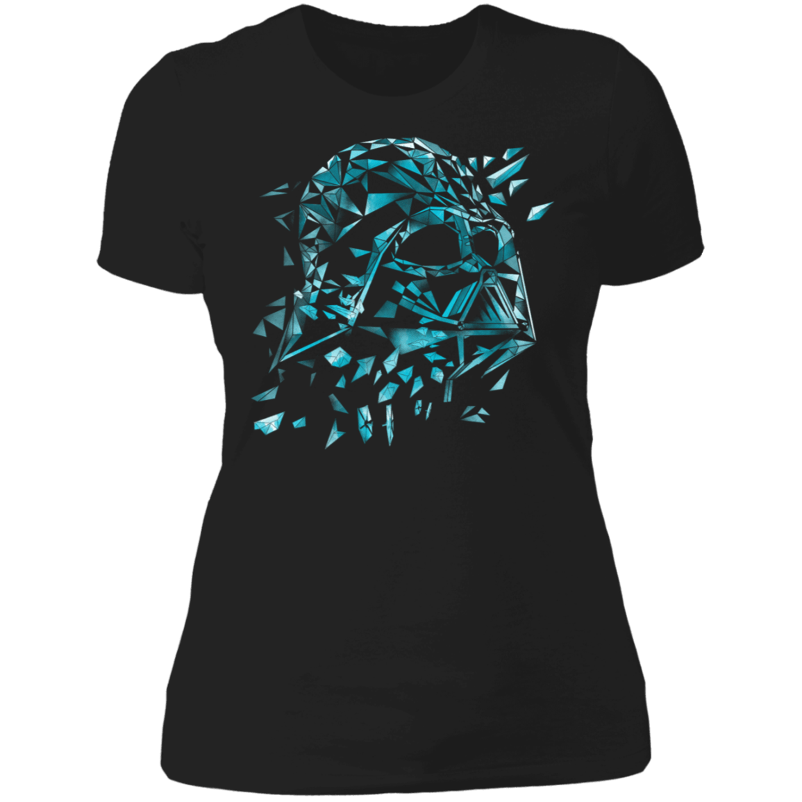 T-Shirts Black / X-Small Dark Side Of The Polygons Women's Premium T-Shirt