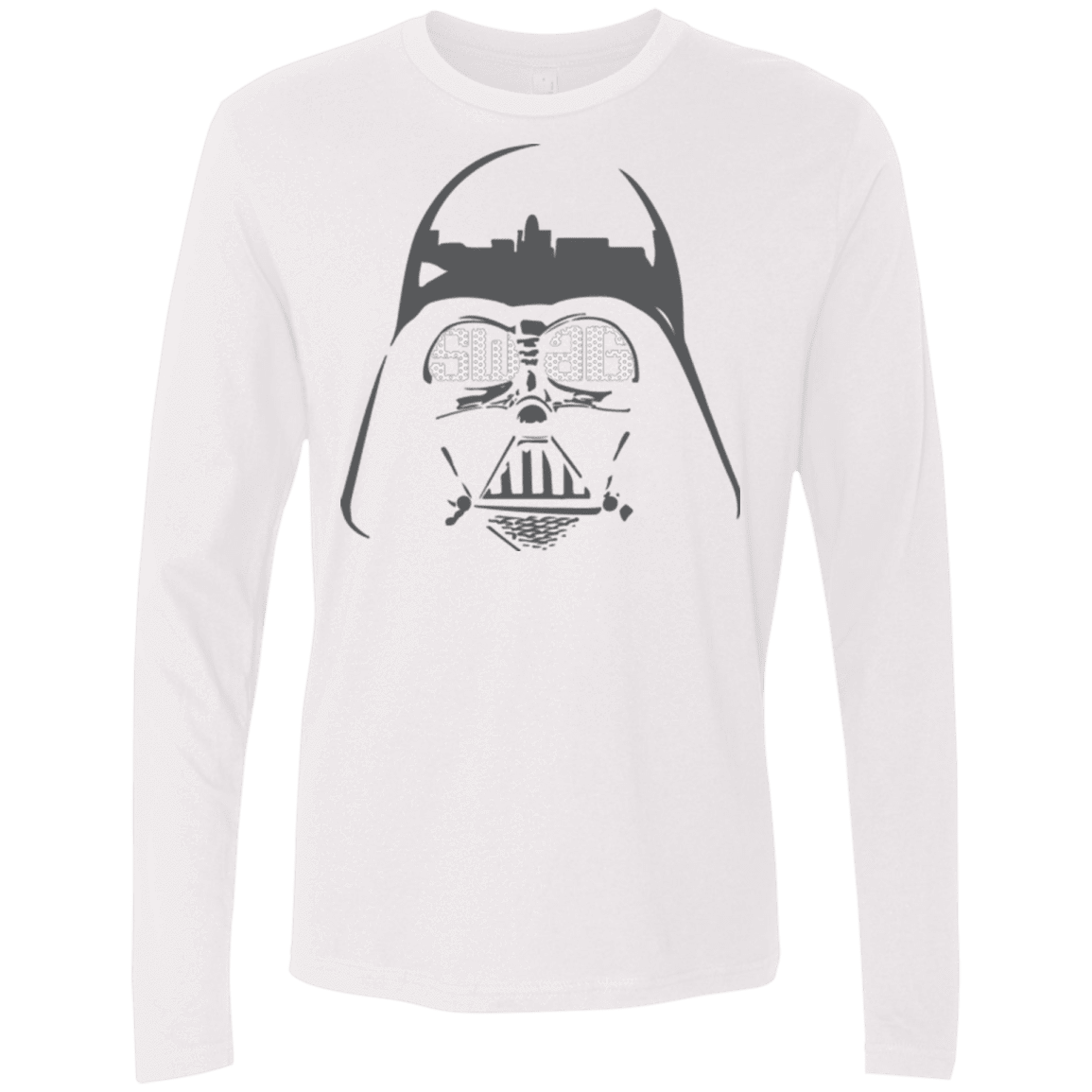 T-Shirts White / Small Dark Side Swag Men's Premium Long Sleeve