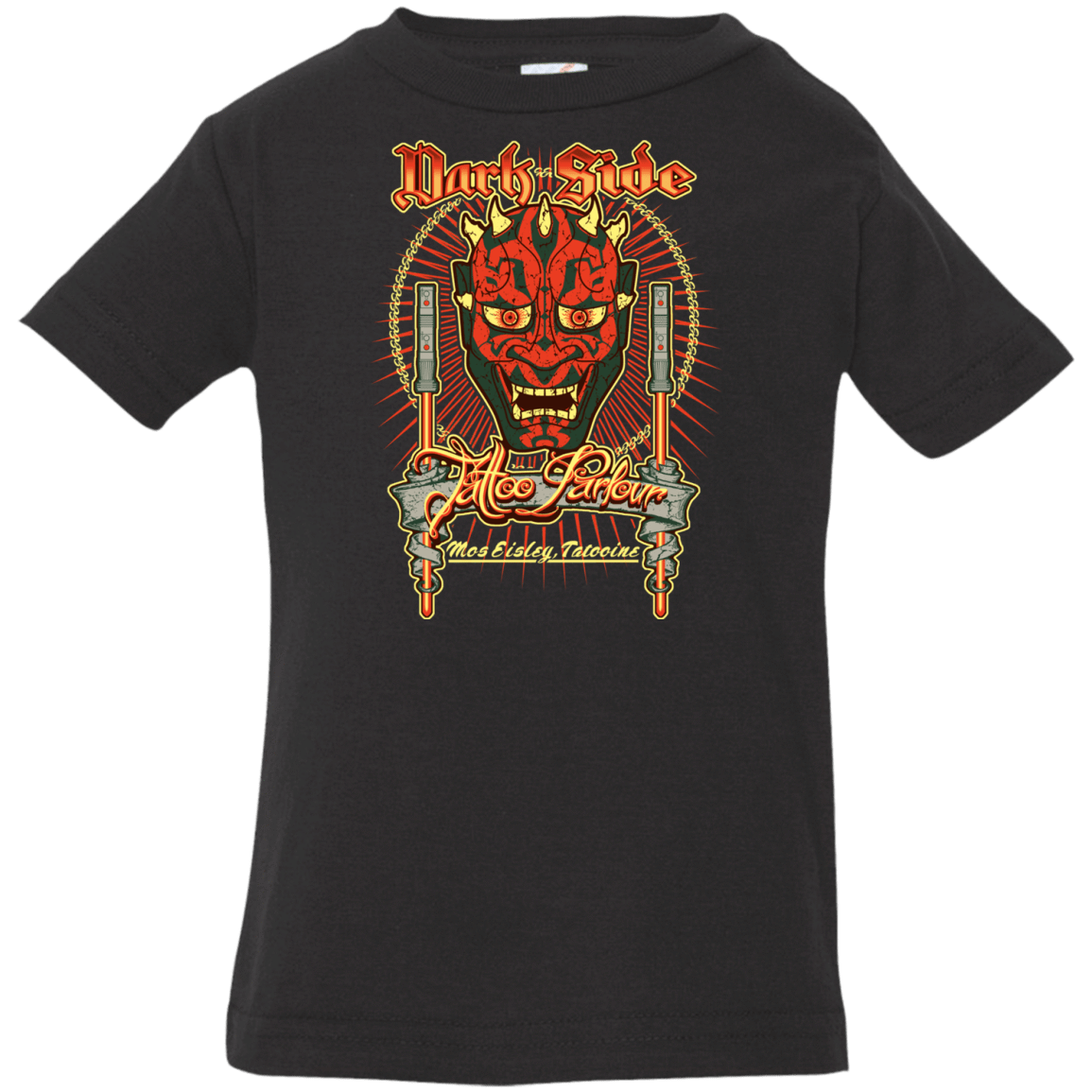 T-Shirts Black / 6 Months Dark Side Tattoo Infant Premium T-Shirt