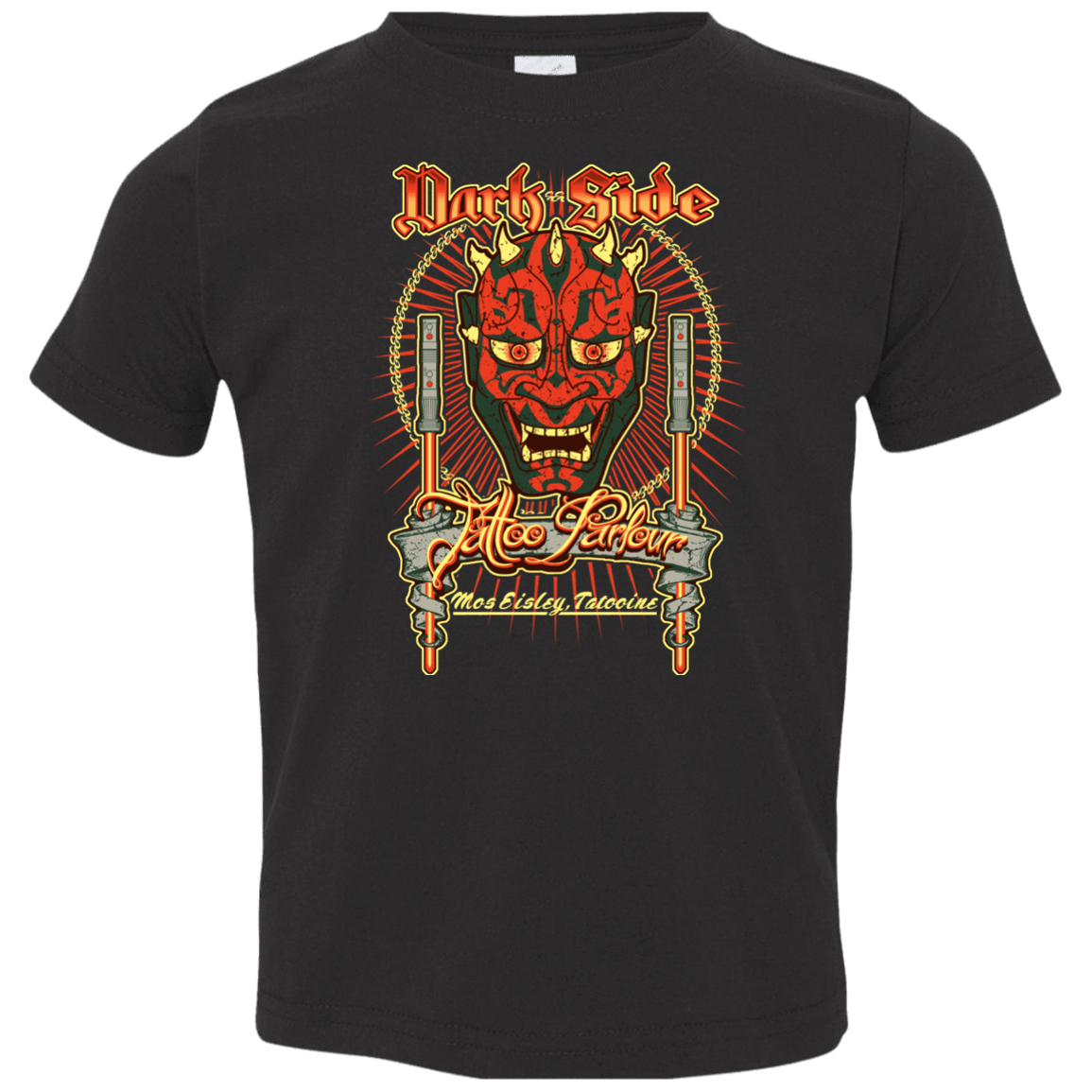 T-Shirts Black / 2T Dark Side Tattoo Toddler Premium T-Shirt
