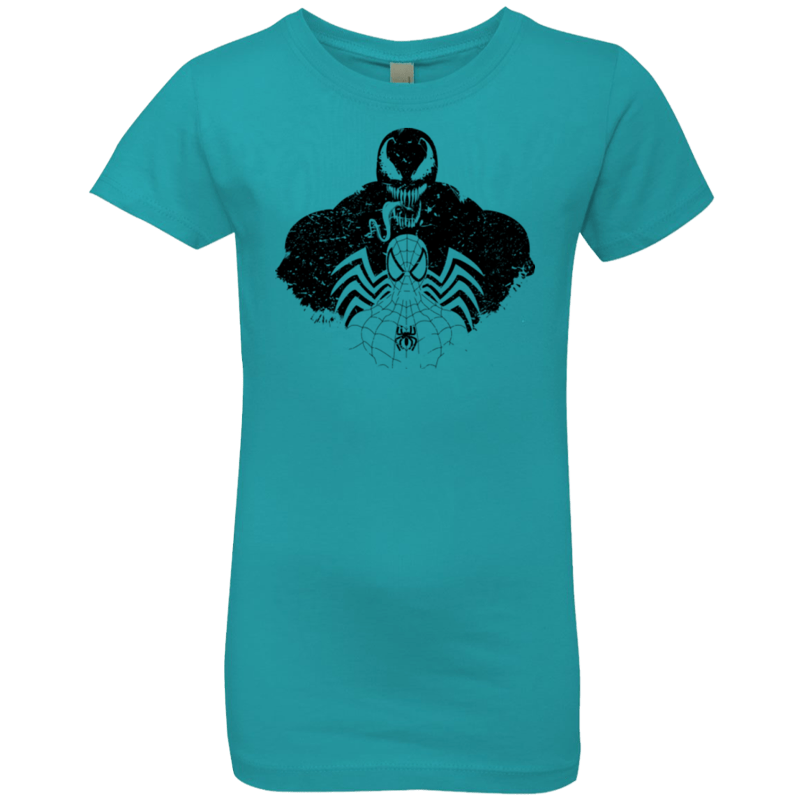 T-Shirts Tahiti Blue / YXS Dark Spider Shadow Girls Premium T-Shirt
