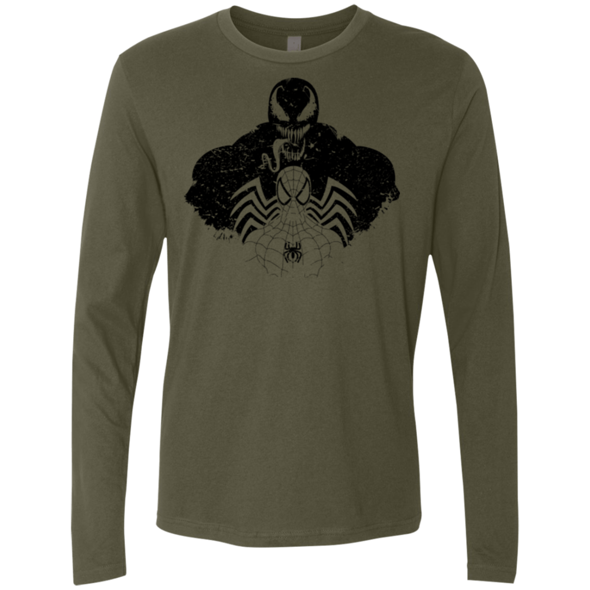 Dark Spider Shadow Men's Premium Long Sleeve