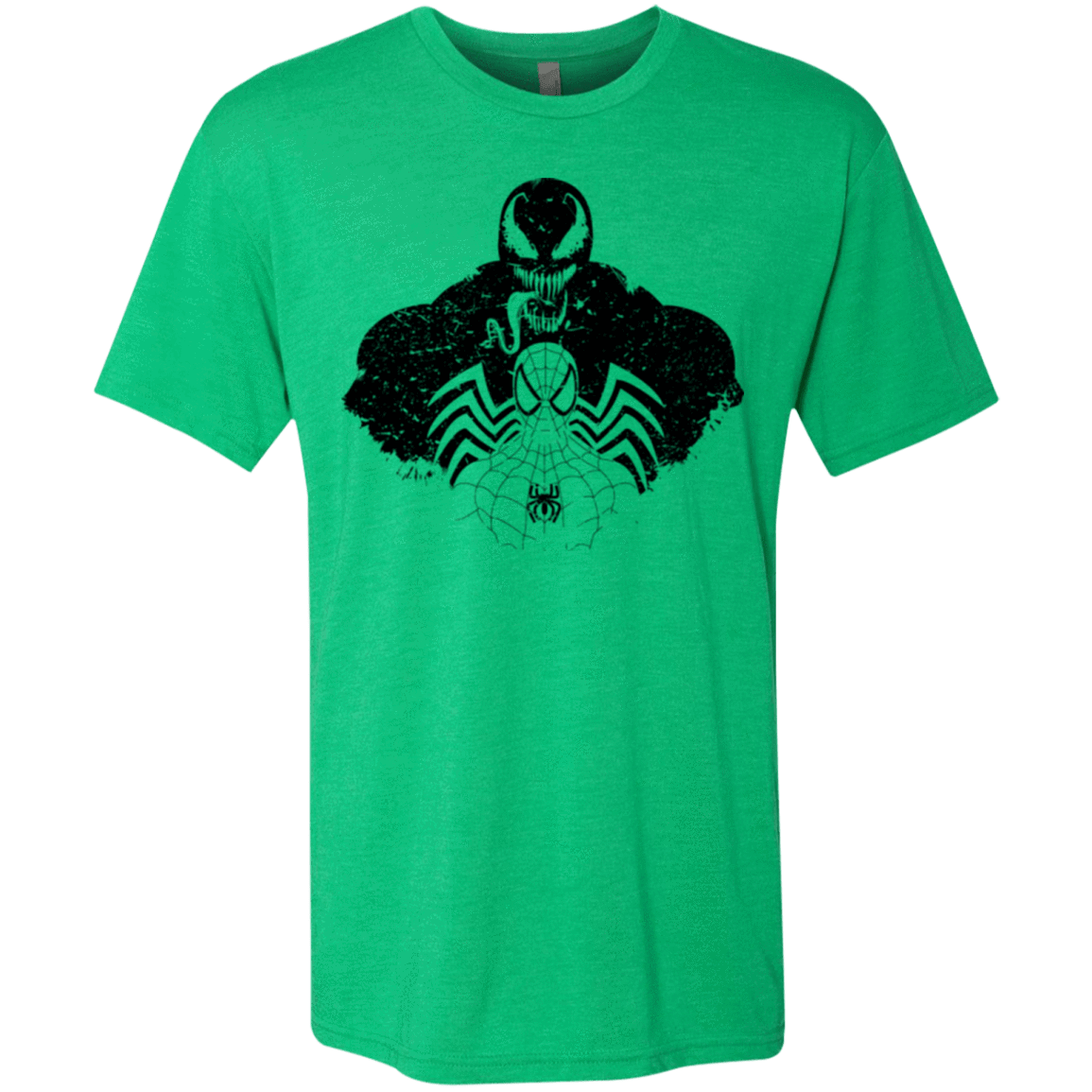 T-Shirts Envy / Small Dark Spider Shadow Men's Triblend T-Shirt