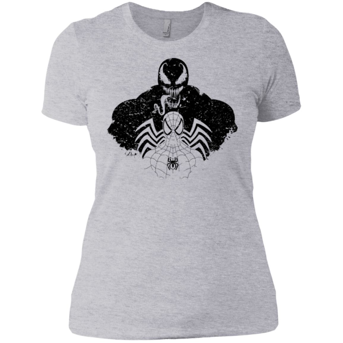 T-Shirts Heather Grey / X-Small Dark Spider Shadow Women's Premium T-Shirt