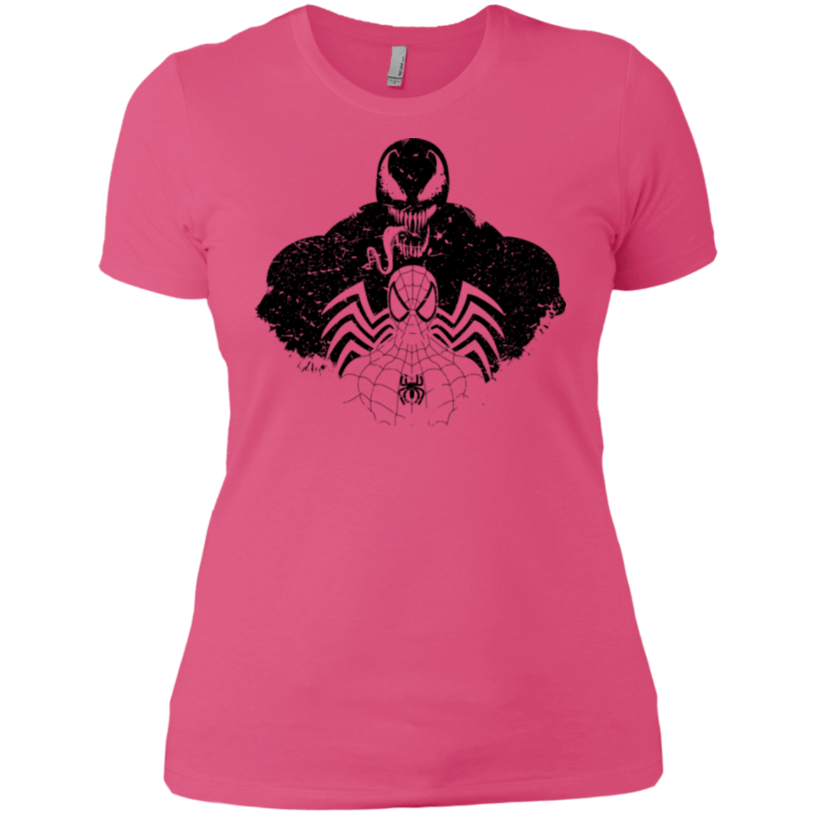 T-Shirts Hot Pink / X-Small Dark Spider Shadow Women's Premium T-Shirt