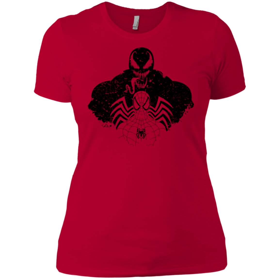T-Shirts Red / X-Small Dark Spider Shadow Women's Premium T-Shirt