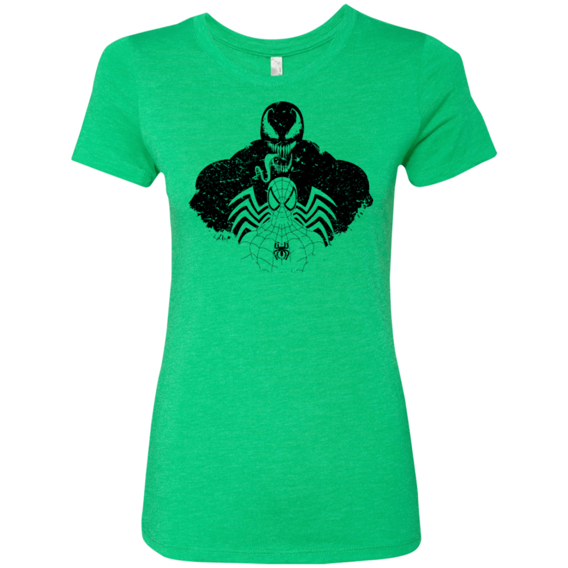 T-Shirts Envy / Small Dark Spider Shadow Women's Triblend T-Shirt