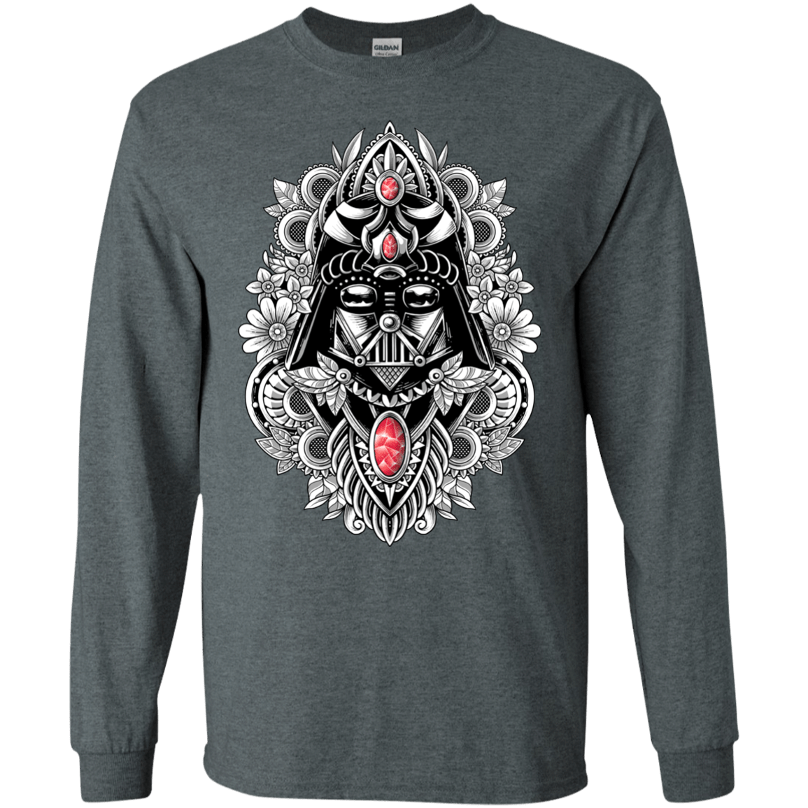 T-Shirts Dark Heather / S Dark Spirit Men's Long Sleeve T-Shirt