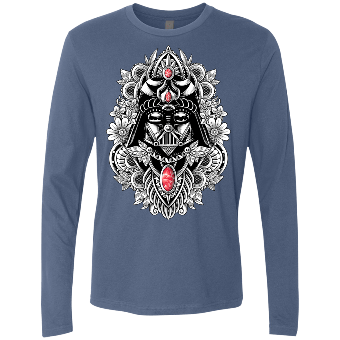 T-Shirts Indigo / S Dark Spirit Men's Premium Long Sleeve