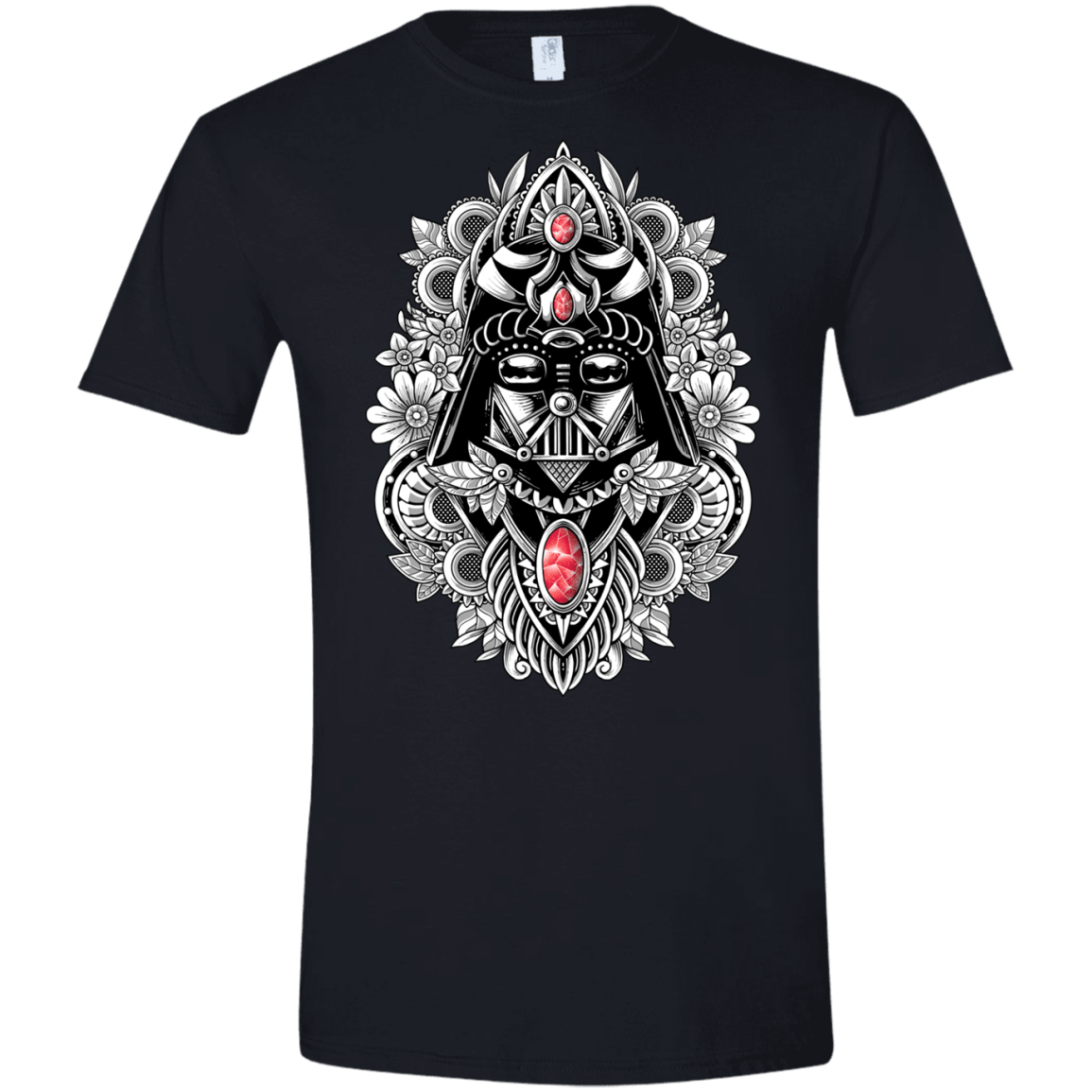 T-Shirts Black / X-Small Dark Spirit Men's Semi-Fitted Softstyle