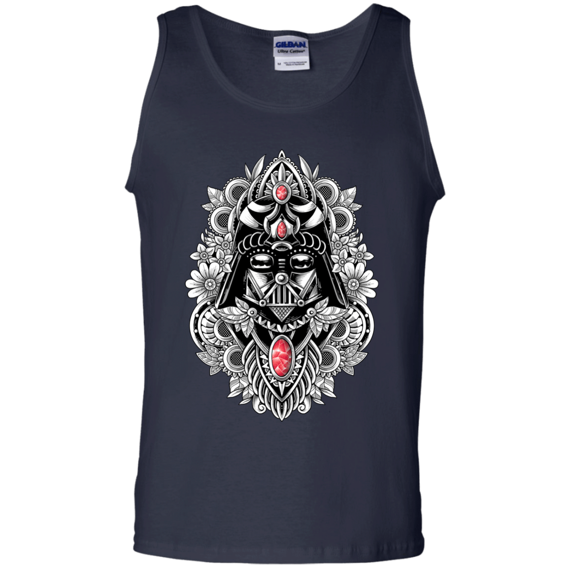 T-Shirts Navy / S Dark Spirit Men's Tank Top
