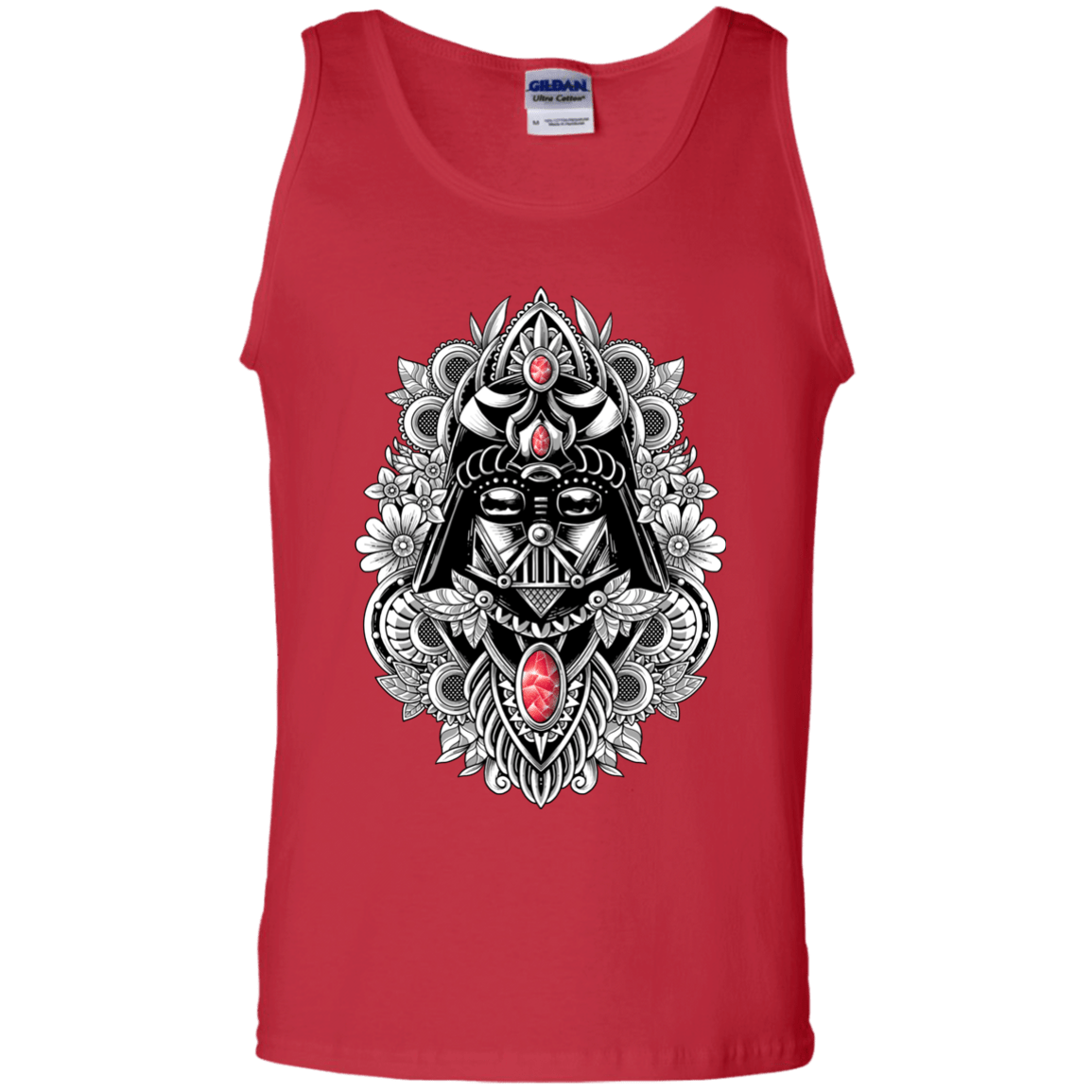 T-Shirts Red / S Dark Spirit Men's Tank Top