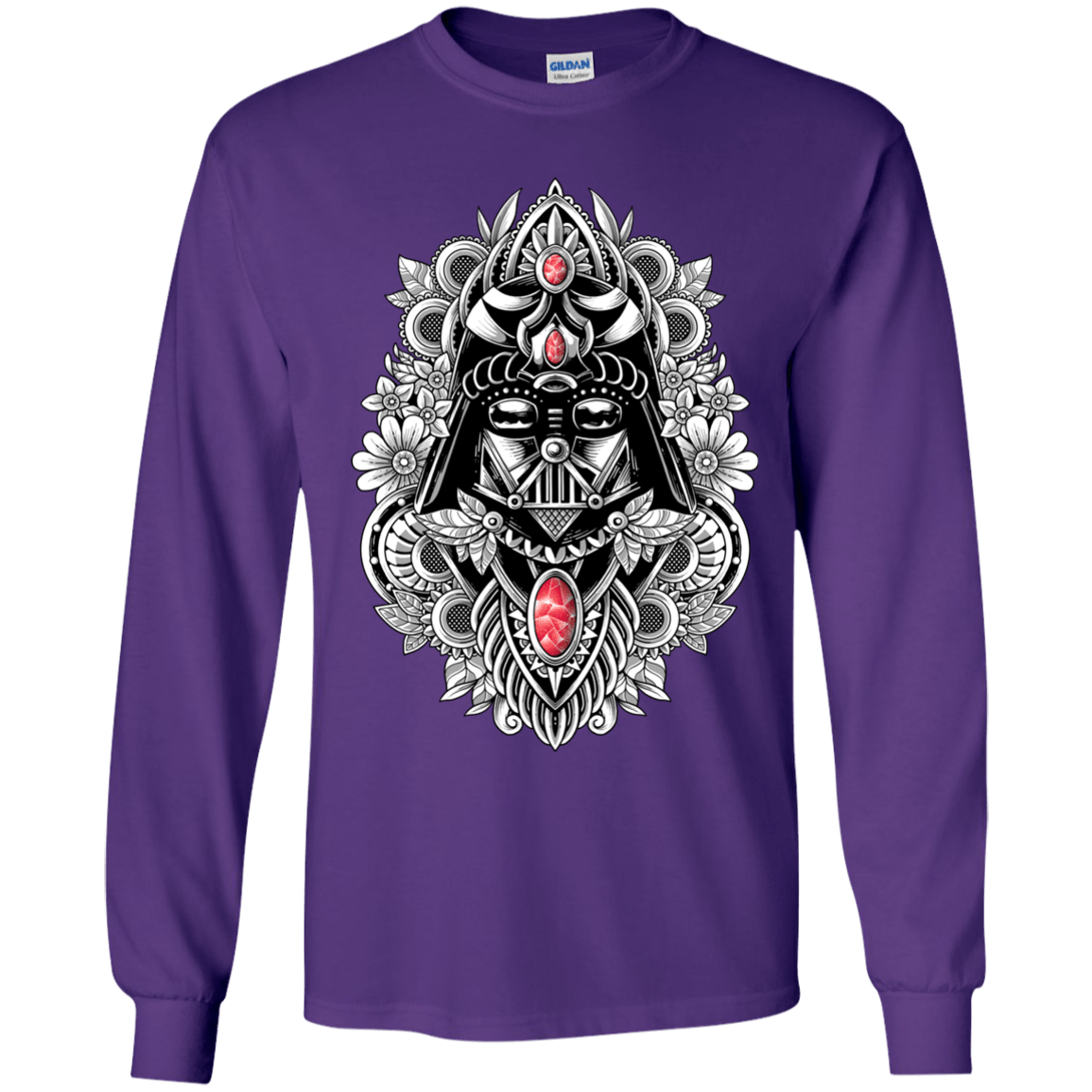 T-Shirts Purple / YS Dark Spirit Youth Long Sleeve T-Shirt
