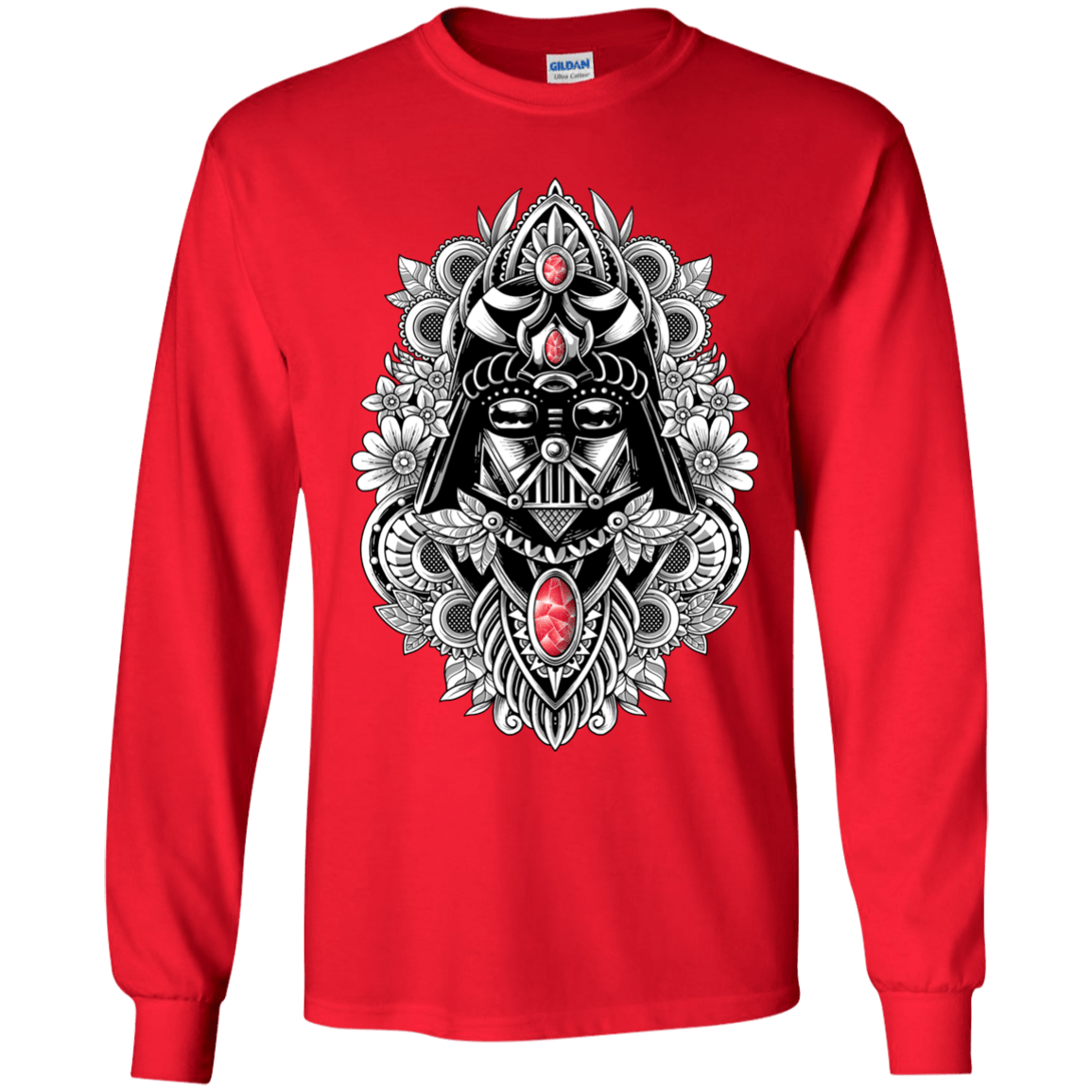 T-Shirts Red / YS Dark Spirit Youth Long Sleeve T-Shirt