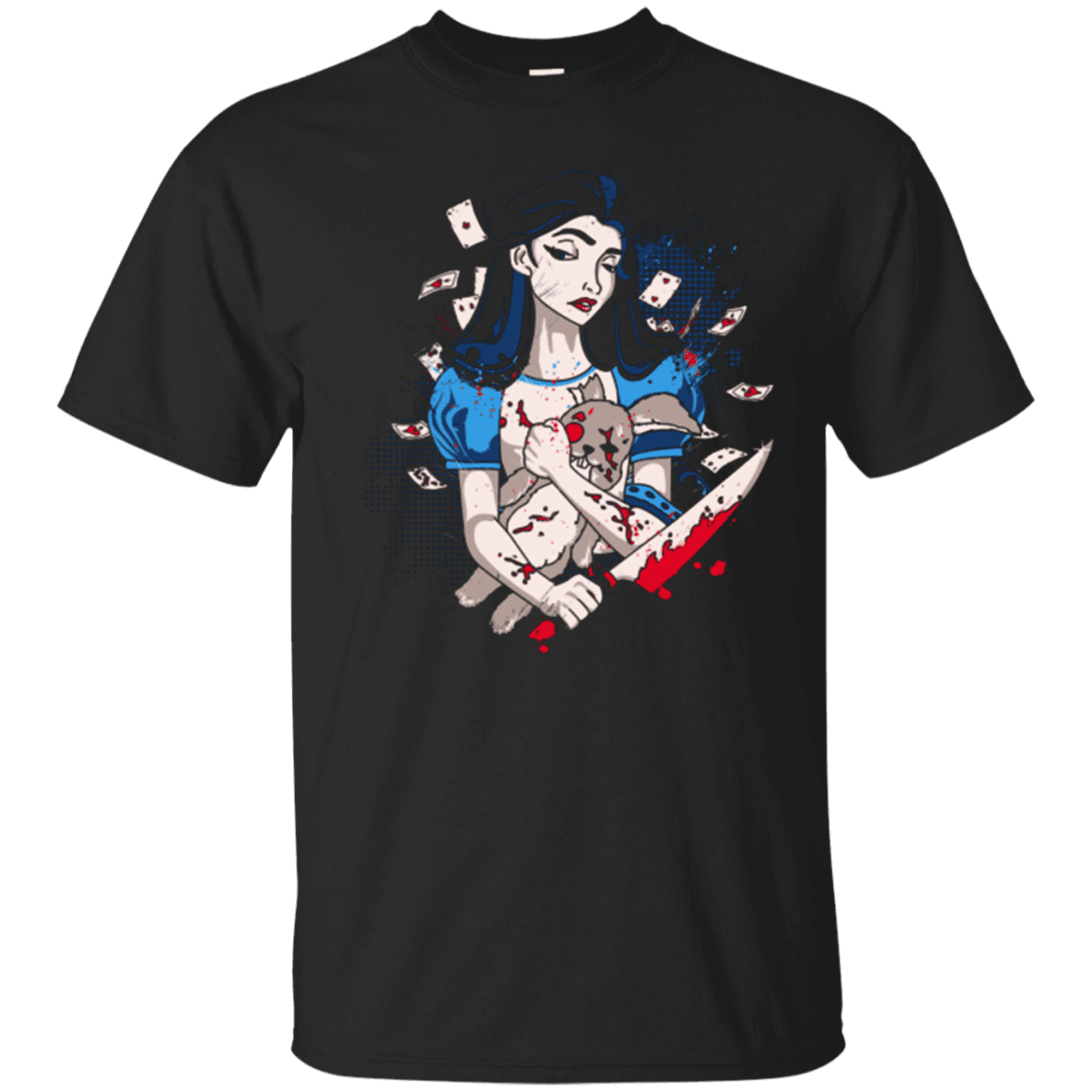 T-Shirts Black / Small Dark Wonderland T-Shirt