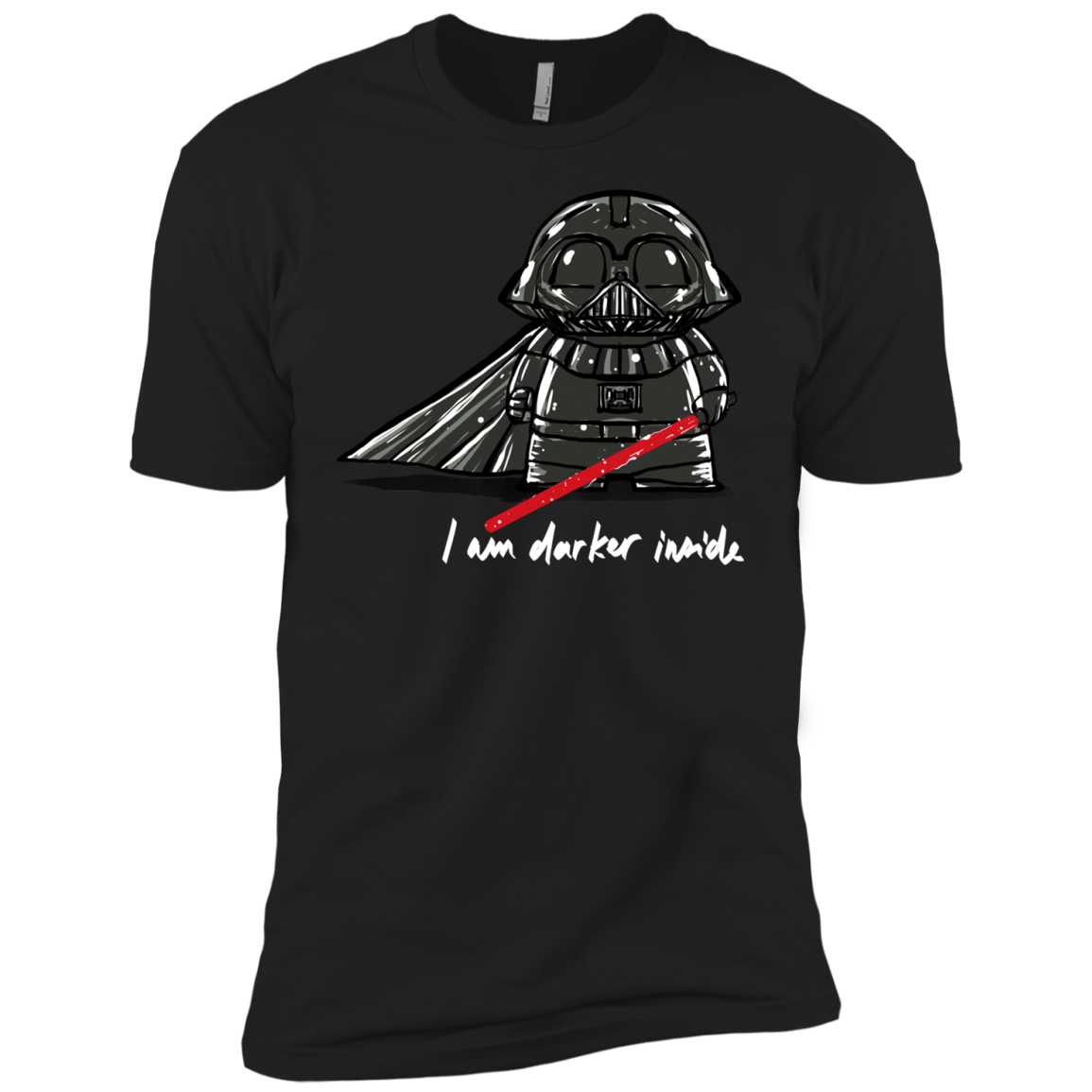 T-Shirts Black / YXS Darker Inside Boys Premium T-Shirt