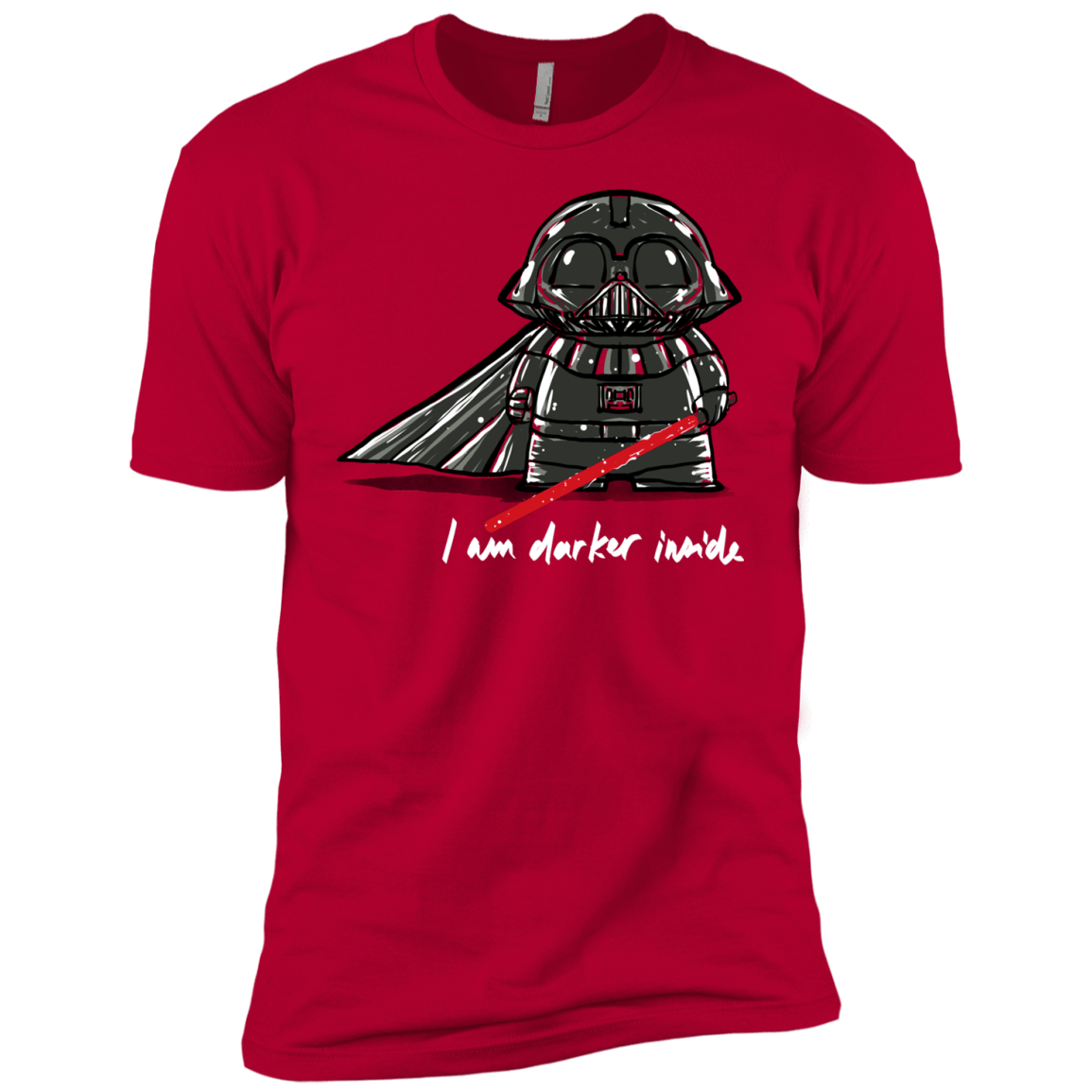 T-Shirts Red / YXS Darker Inside Boys Premium T-Shirt