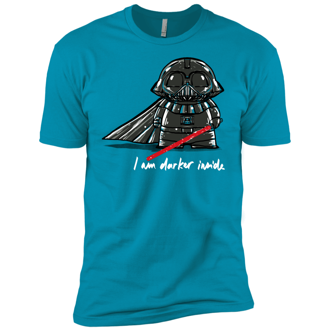 T-Shirts Turquoise / YXS Darker Inside Boys Premium T-Shirt