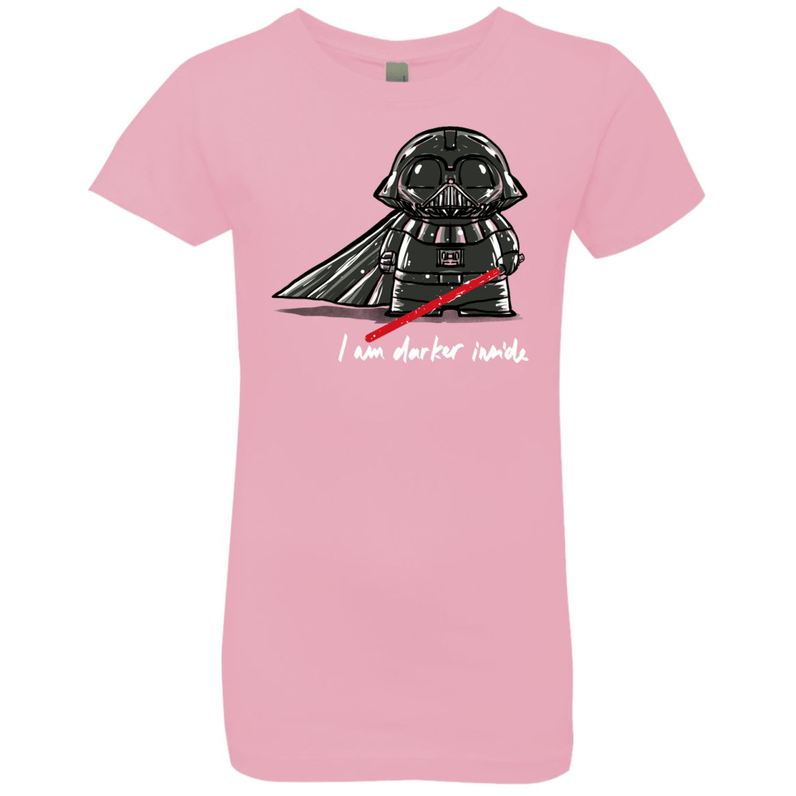 T-Shirts Light Pink / YXS Darker Inside Girls Premium T-Shirt