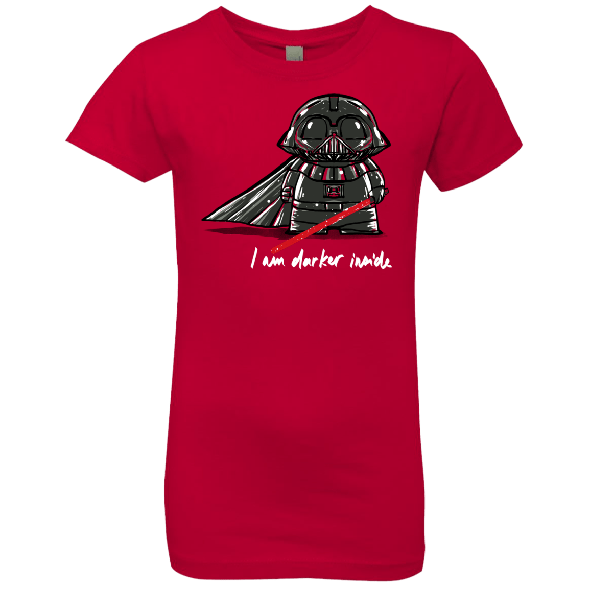 T-Shirts Red / YXS Darker Inside Girls Premium T-Shirt