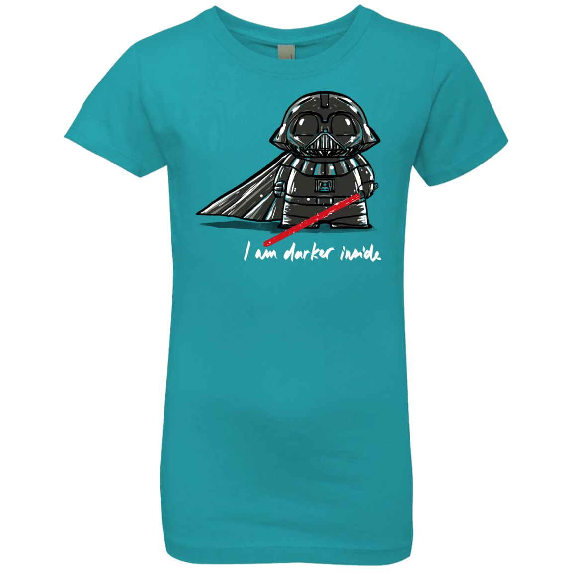 T-Shirts Tahiti Blue / YXS Darker Inside Girls Premium T-Shirt