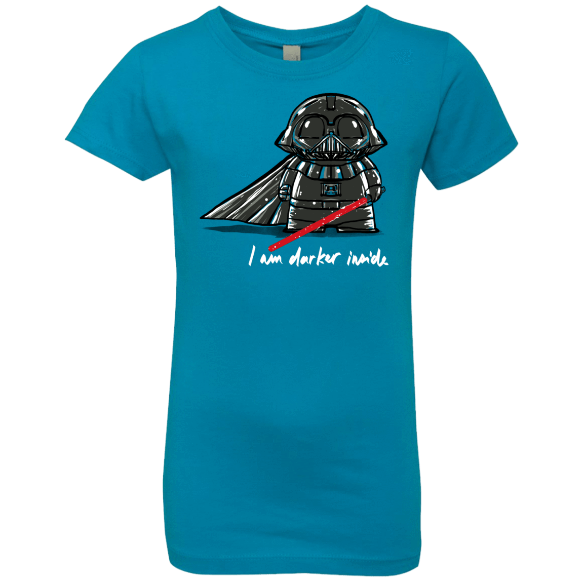 T-Shirts Turquoise / YXS Darker Inside Girls Premium T-Shirt