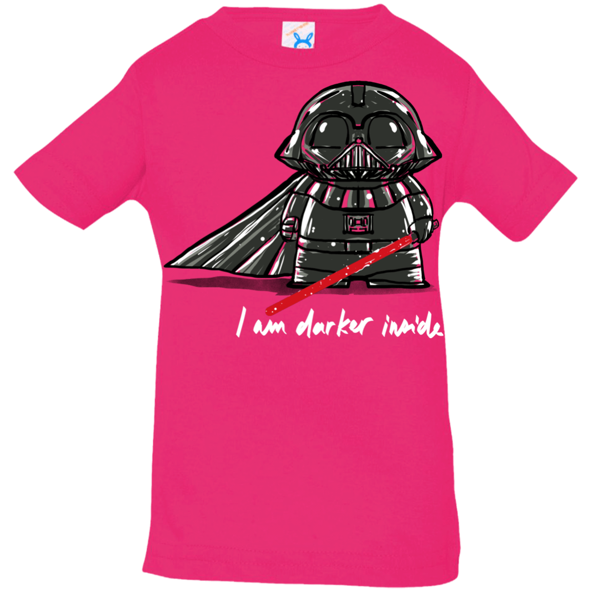T-Shirts Hot Pink / 6 Months Darker Inside Infant Premium T-Shirt