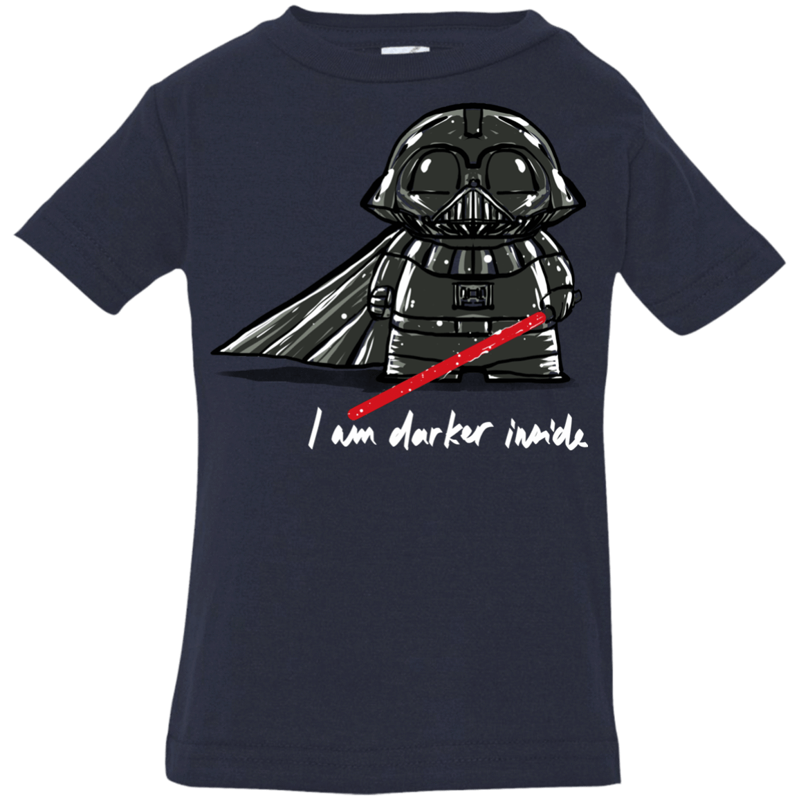 T-Shirts Navy / 6 Months Darker Inside Infant Premium T-Shirt