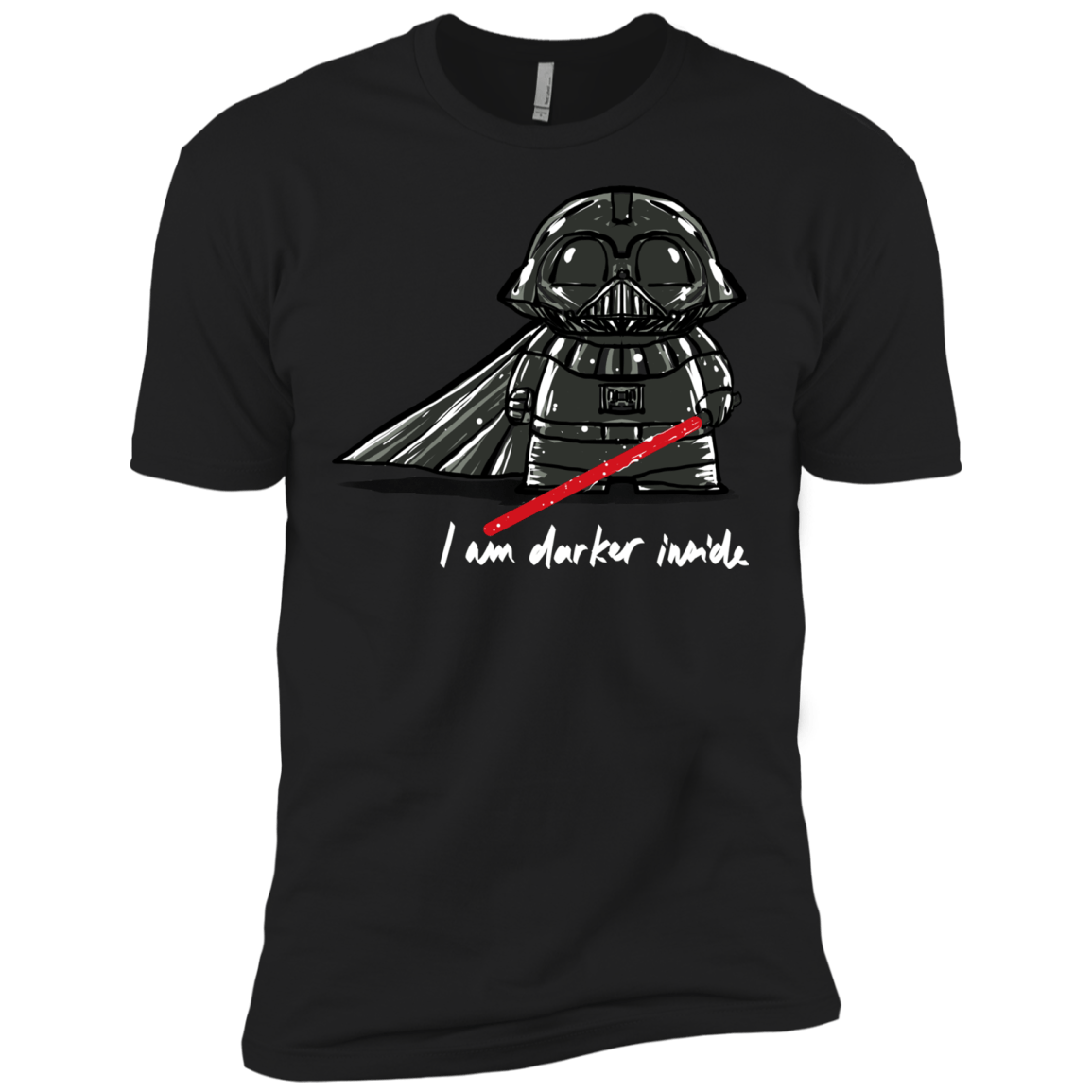 T-Shirts Black / X-Small Darker Inside Men's Premium T-Shirt