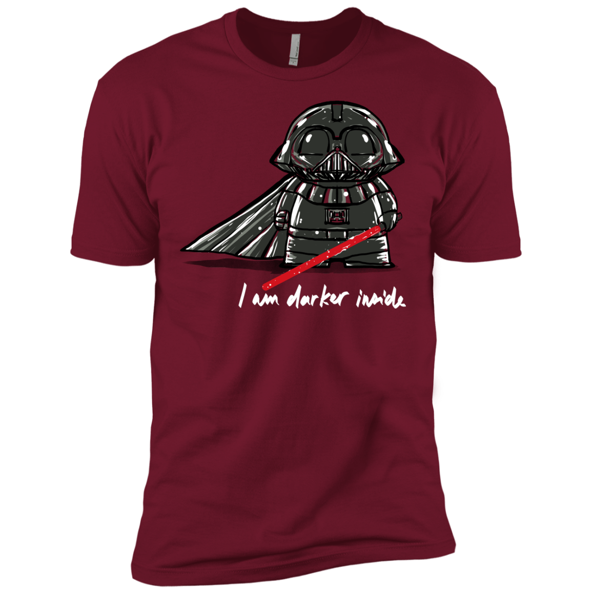 T-Shirts Cardinal / X-Small Darker Inside Men's Premium T-Shirt