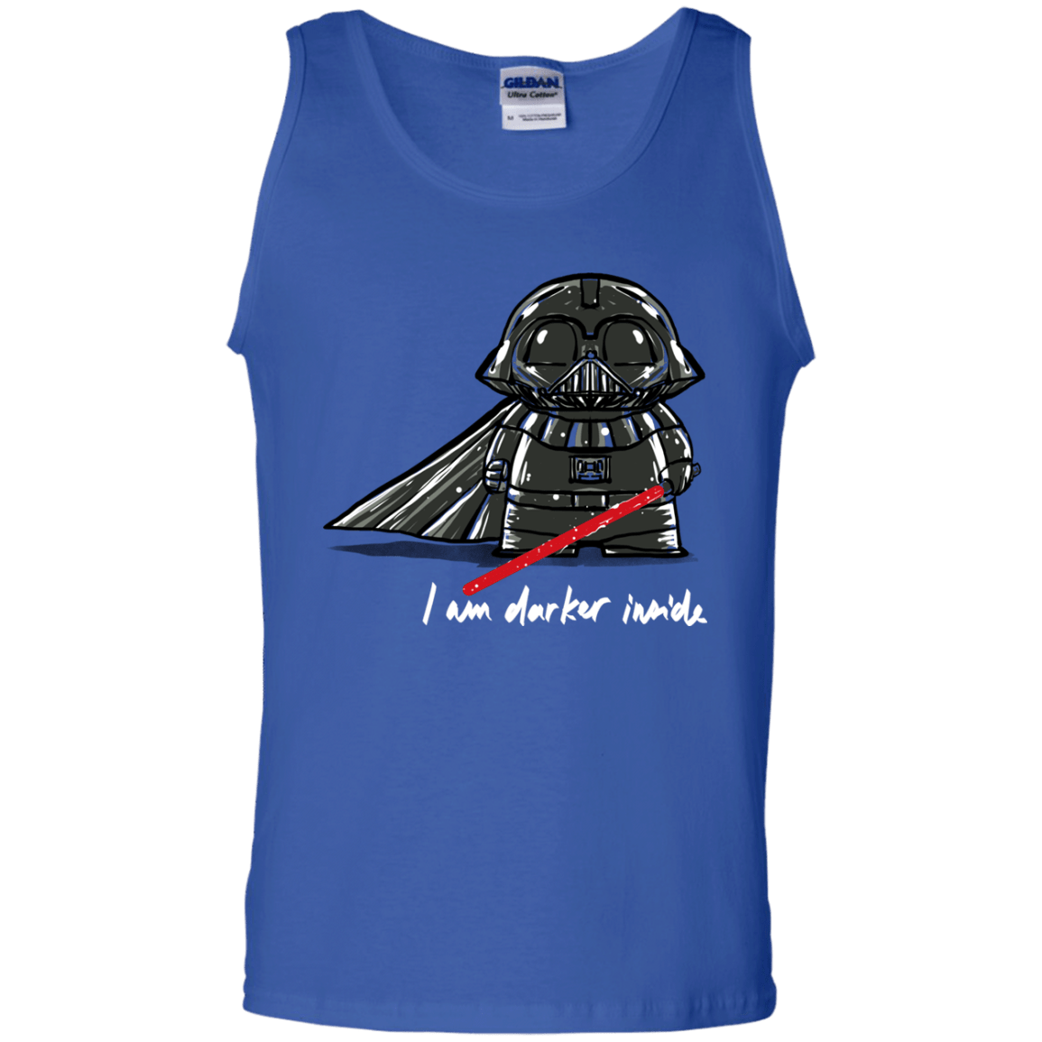 T-Shirts Royal / S Darker Inside Men's Tank Top