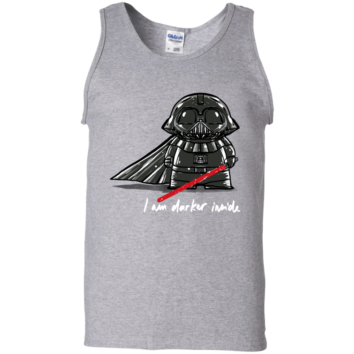T-Shirts Sport Grey / S Darker Inside Men's Tank Top