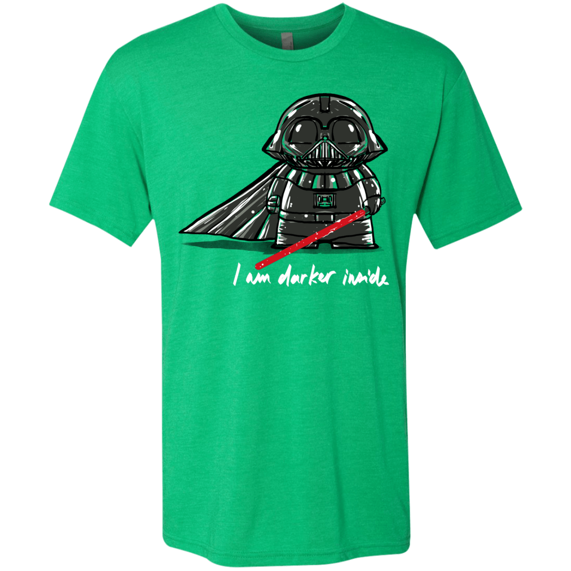 T-Shirts Envy / S Darker Inside Men's Triblend T-Shirt