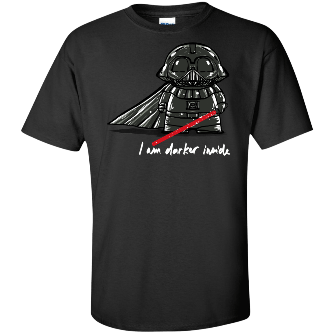 T-Shirts Black / XLT Darker Inside Tall T-Shirt