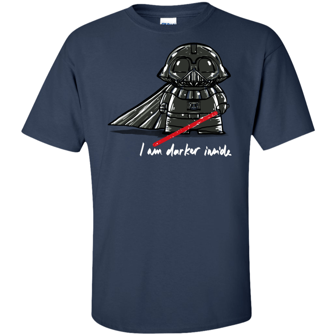 T-Shirts Navy / XLT Darker Inside Tall T-Shirt