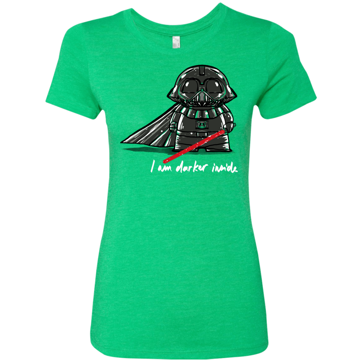 T-Shirts Envy / S Darker Inside Women's Triblend T-Shirt