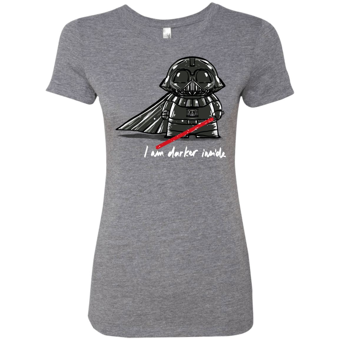 T-Shirts Premium Heather / S Darker Inside Women's Triblend T-Shirt