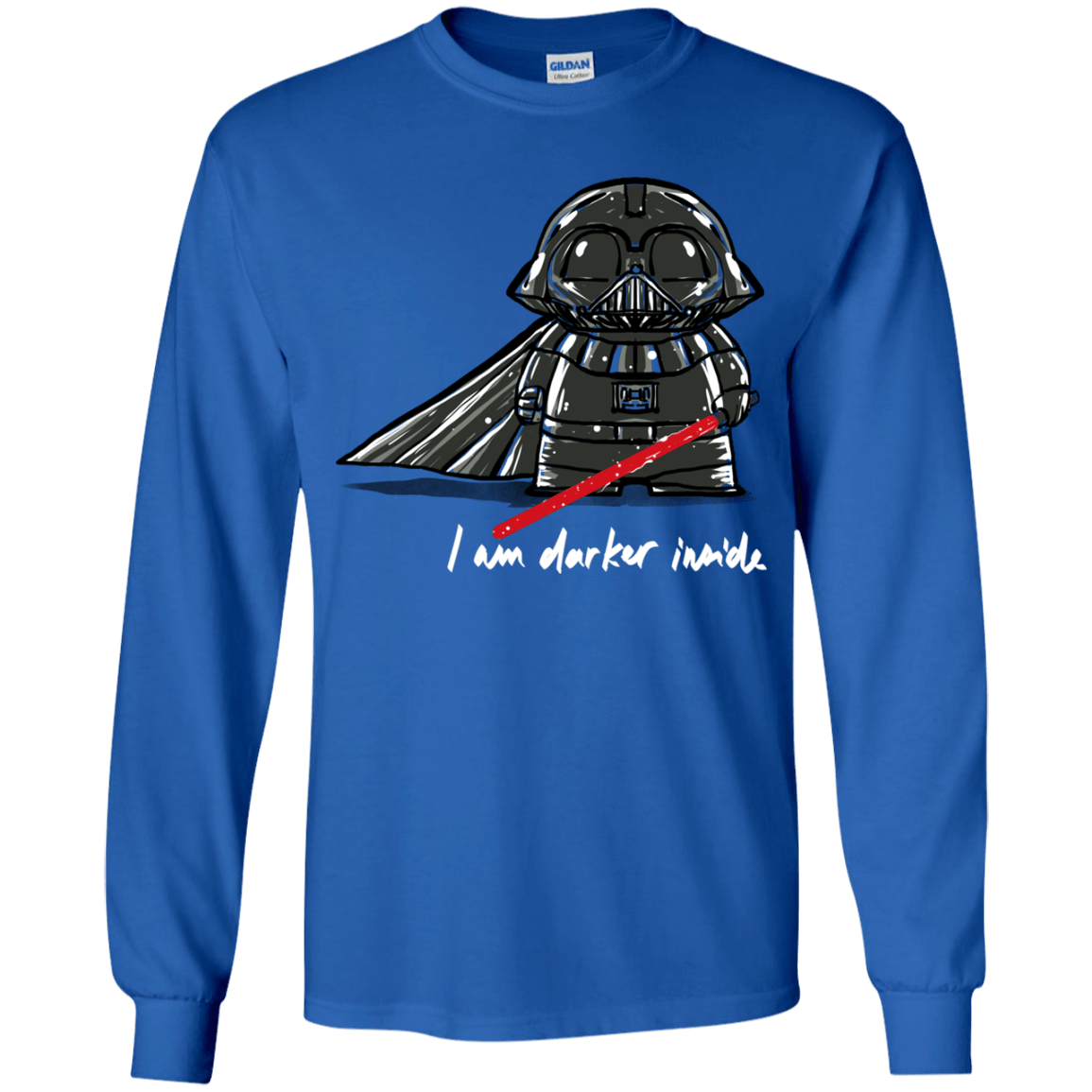 T-Shirts Royal / YS Darker Inside Youth Long Sleeve T-Shirt