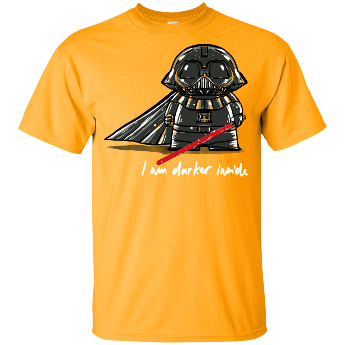 T-Shirts Gold / YXS Darker Inside Youth T-Shirt